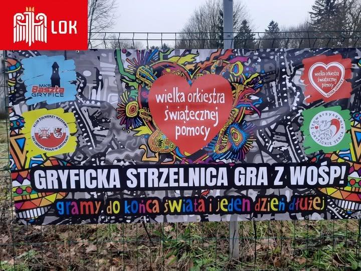 WOŚP gra na strzelnicy ZP LOK Gryfice